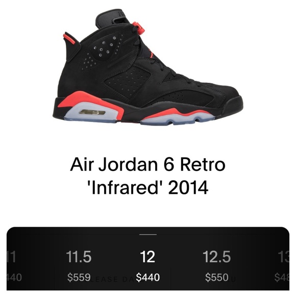 Classic Air Jordan 6 Retro 'Infrared' 2014 - Picture 6 of 6